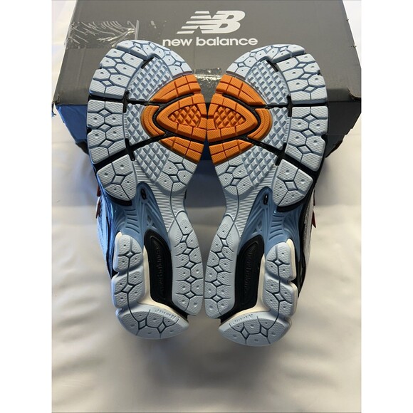 NEW BALANCE 1906R Classic Shoe Unisex Size M9.5 W11 Licorice White Blue Gray New - Picture 5 of 9